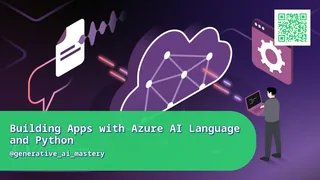 Building Apps with Azure AI Language and Python course thumbnail